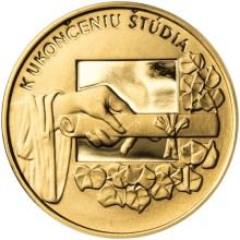 K ukončeniu štúdia zlato 2 Oz Proof