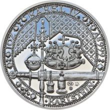 Nejkrásnější medailon IV. - Karlštejn Ag Proof