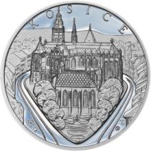 Košice - stříbro 1 Oz Proof