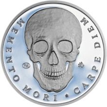 Kostnice Sedlec - Memento Mori - stříbro proof