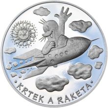 Krteček a raketa Ag Proof