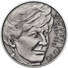 Olga Havlová - 80. výročí narození Ag patina