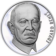 Osobnosti První republiky - Edvard Beneš - Stříbro proof