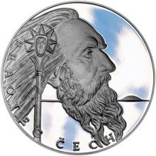 Historie českého národa - Praotec Čech - 50 mm Ag Proof