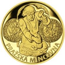 Pražská mincovna - zlato 1/2 Oz Proof