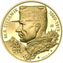 Milan Rastislav Štefánik - 1 Oz zlato Proof