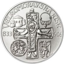 Velká Morava - 34mm stříbro b.k.