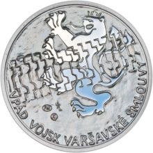 Vpád vojsk Varšavské smlouvy - 21. srpen 1968 - Ag malá Proof