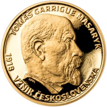 Náhled Averzní strany - 100. výročí vzniku ČSR – T. G. Masaryk - proof