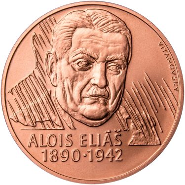 Náhled Averzní strany - Alois Eliáš - 1 Oz Měď b.k.