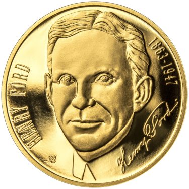 Náhled Averzní strany - Henry Ford - 150. výročí narození Au proof