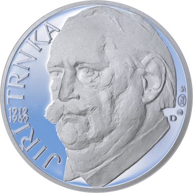 Náhled Averzní strany - Jiří Trnka - 100. výročí narození Ag proof